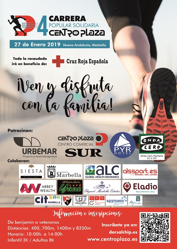 4ª CARRERA SOLIDARIA CENTRO PLAZA