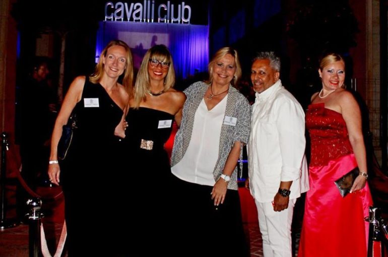 Roberto Cavalli inauguró el lujoso Cavalli Club en Puerto Banús