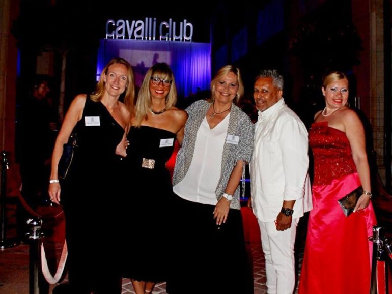 Roberto Cavalli inauguró el lujoso Cavalli Club en Puerto Banús