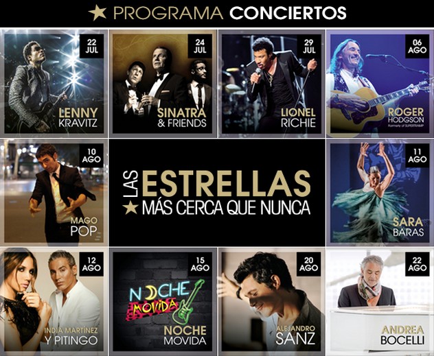 Artistas confirmados para Starlite 2015