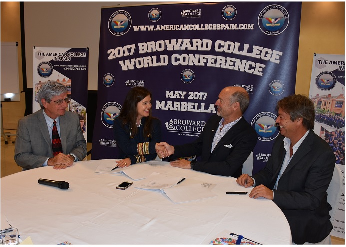 The American College in Spain becomes the International Transfer Center of Broward College