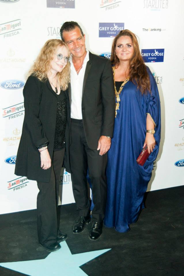 Gala STARLITE with Antonio Banderas, Mia Farrow and Sandra García Sanjuan