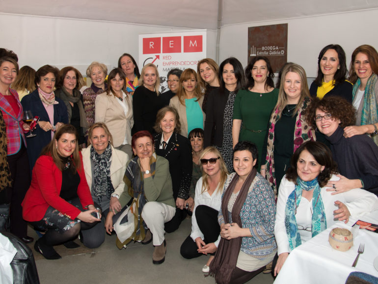 La Red Emprendedoras de Marbella y Campo de Gibraltar déjeune avec Lourdes Ribes.