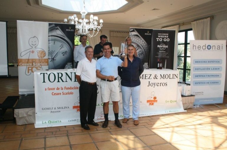 X Golf Tournament GOMEZ Y MOLINA for the Cesare Scariolo Trust