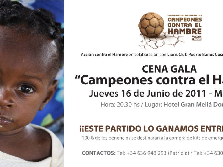 Gala ACCIÓN CONTRA EL HAMBRE – Campeones contra el Hambre