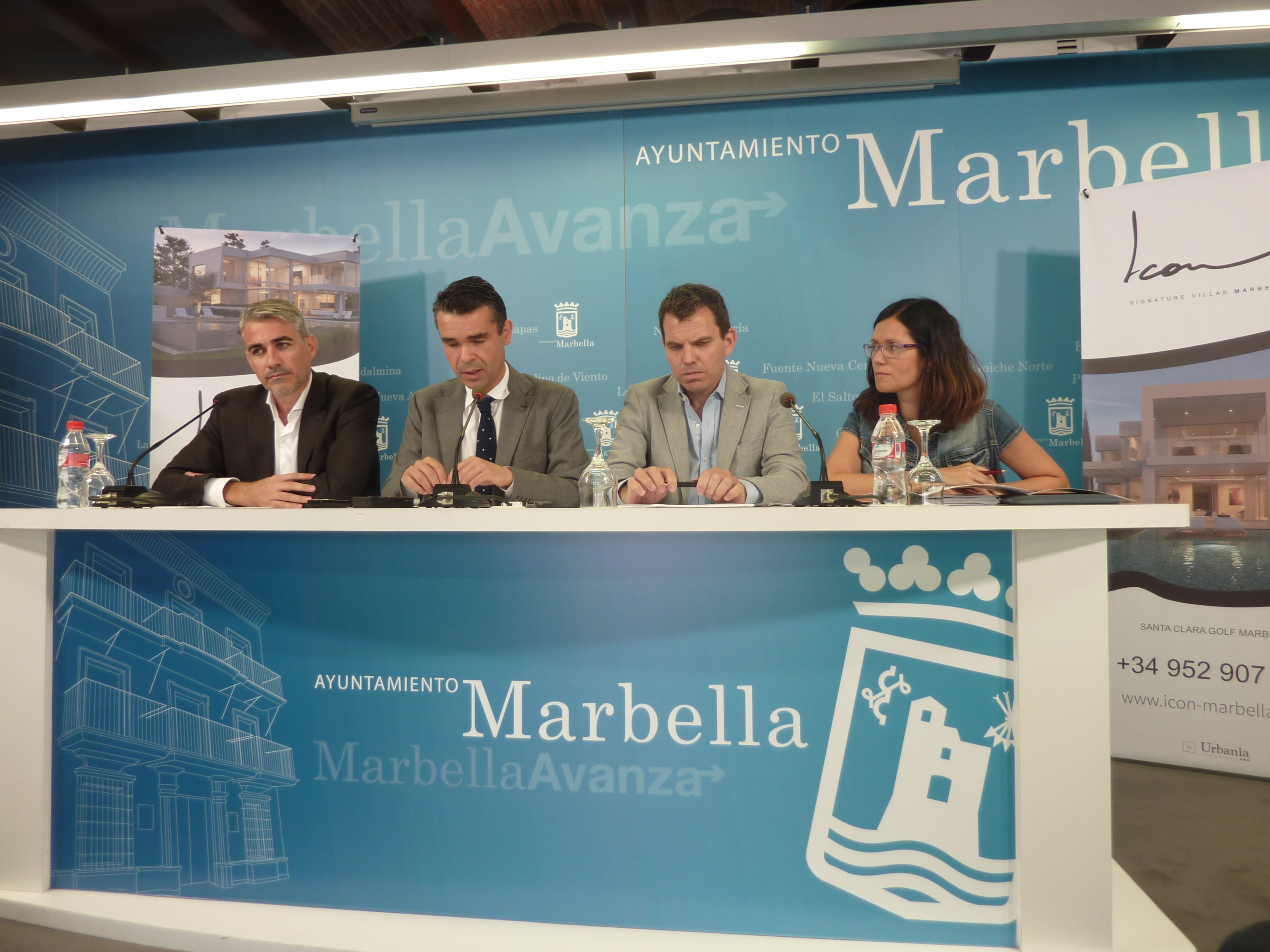 Presentación de ICON Marbella en rueda de prensa