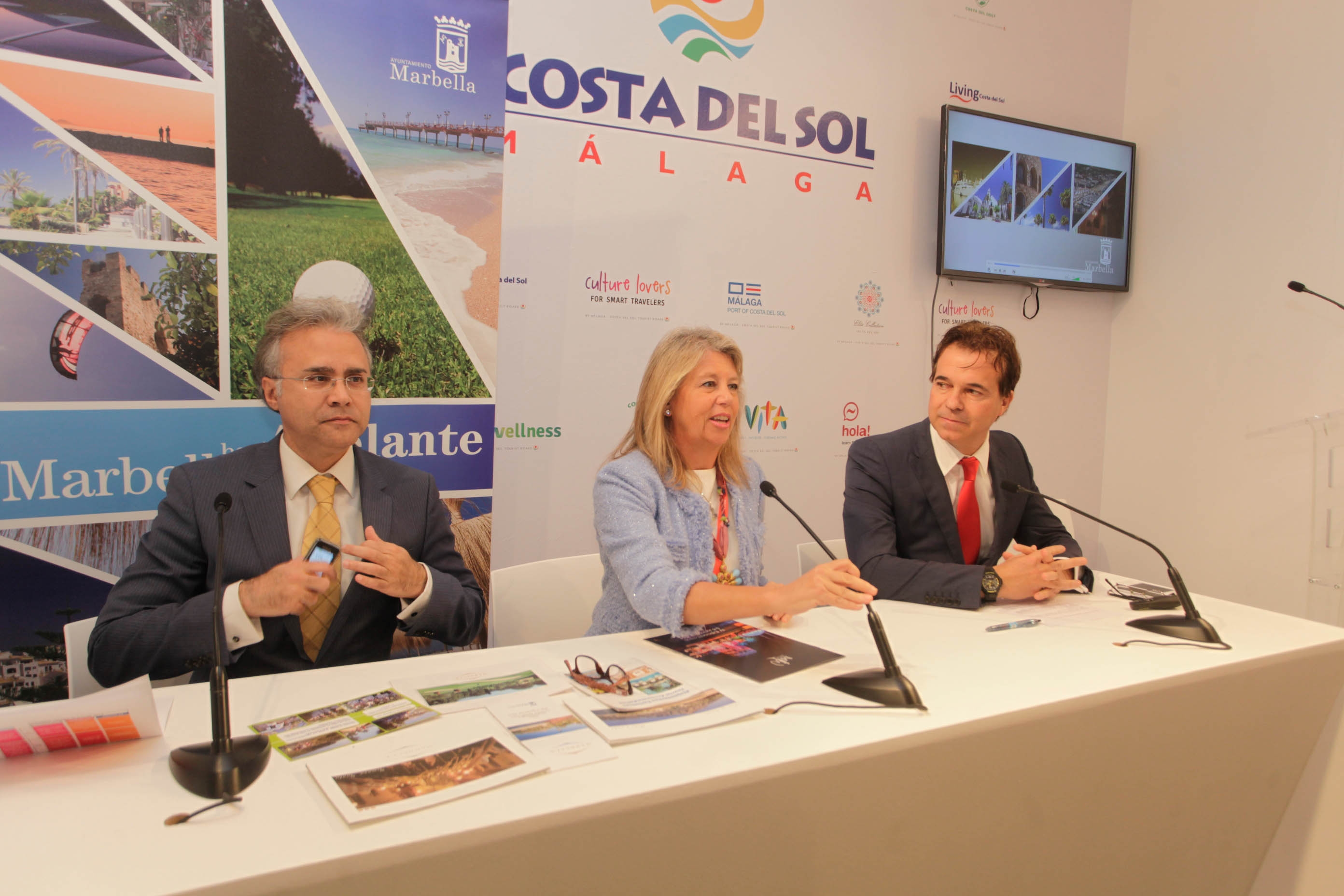 Ángeles Muñoz presented the fourth edition of Marbella Luxury Weekend at FITUR