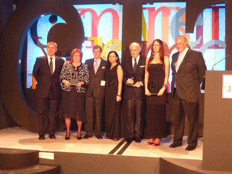 Entrega de XI Premios CIT Marbella: la Fundación Cesare Scariolo, Mejor Institución 2010
