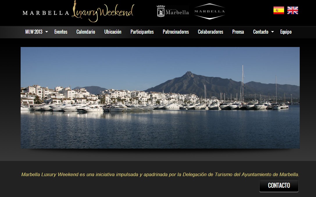 Marbella Luxury Weekend Website is now up and running!