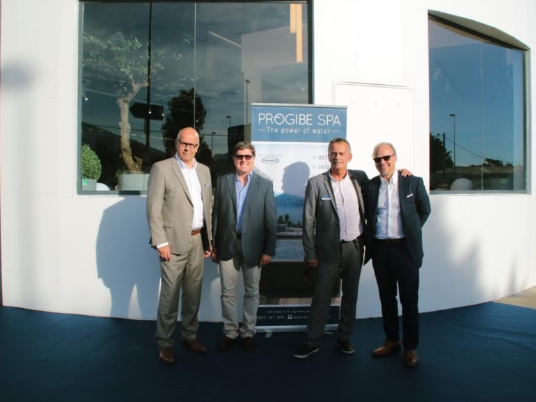 Inauguración del showroom Progibe Spa en Marbella