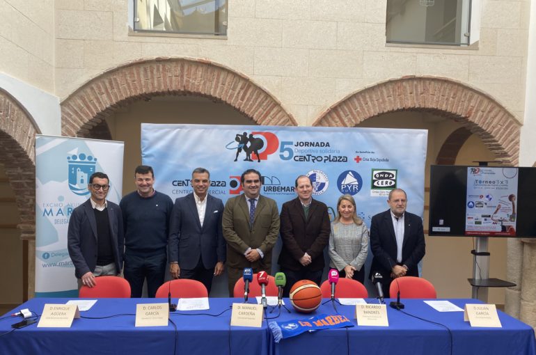 Centro Plaza presenta su 5ª Jornada deportiva Solidaria a favor de Cruz Roja Marbella
