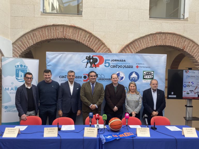 Centro Plaza presenta su 5ª Jornada deportiva Solidaria a favor de Cruz Roja Marbella