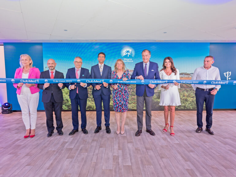 Club Med celebra en Marbella la preapertura de su resort todo incluido,  simbolizando así su regreso a España