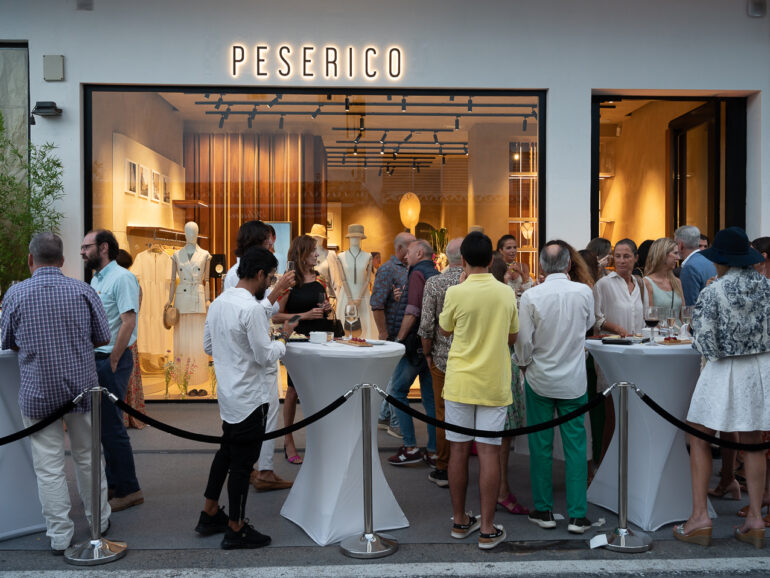 Organisation of the launch event of Peserico