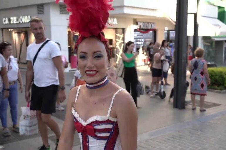 Parade to celebrate the end of the Summer in Marbella