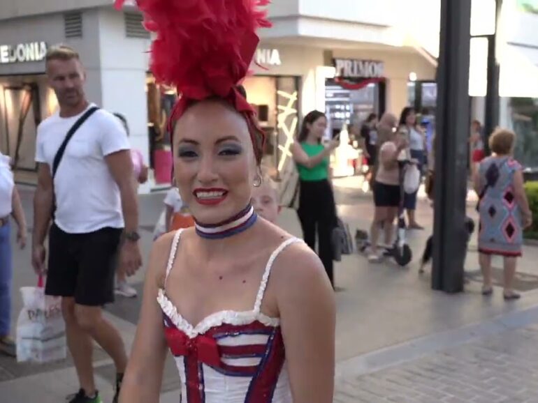 Parade to celebrate the end of the Summer in Marbella