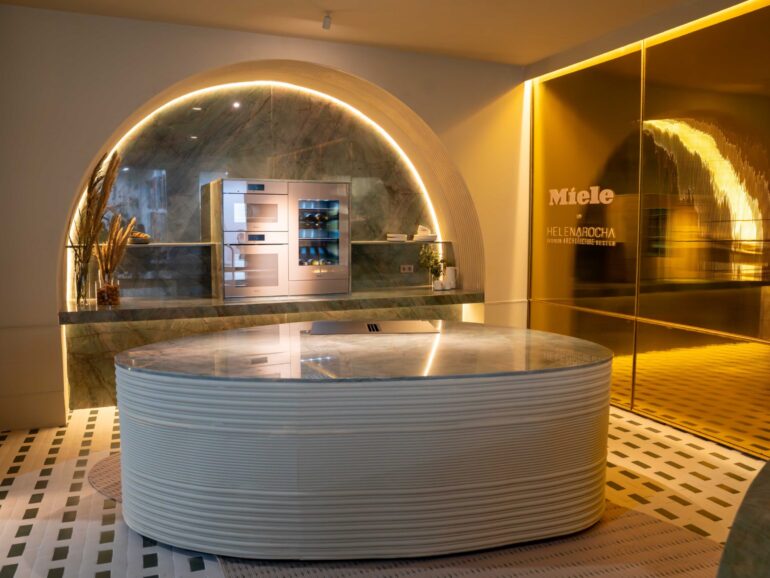Miele debuts in Marbella Design and Art Fair showcasing its iconic Pearl Beige kitchen appliances