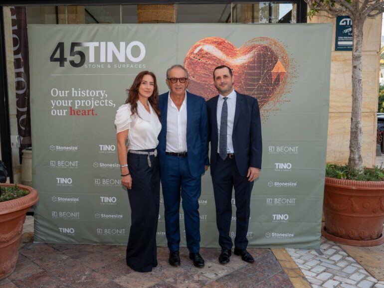 De Macael al mundo: TINO Stone & Surfaces celebra 45 años de historia en la arquitectura internacional